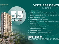 HOT! Chỉ 55tr/m2 sở hữu căn hộ trung tâm quận Hải Châu Đà Nẵng