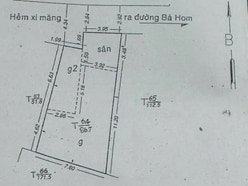 Bán nhà hẻm Oto 217 Bà Hom, P13, Q6