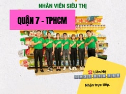 🔥Quận 7 - CẦN NGƯỜI LÀM LĐPT ( TUỔI 20- 55, CHĂM CHỈ )