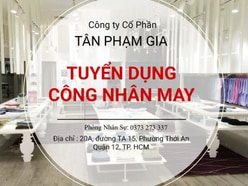 CÔNG NHÂN MAY 1 KIM HOẶC KANSAI