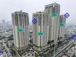 Cho thuê MB KDTM tầng 2 500m2 & tầng 5 1370m2  TTTM The Pride. Giá rẻ