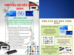 USB Boot, Cài Win, Cứu hộ Máy Tính 2024 (USB 64GB)