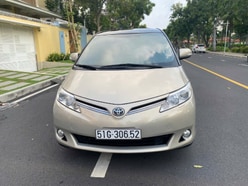 Đổi xe bán Toyota Previa nhập Nhật mẫu 2010 màu vàng cát xà cừ