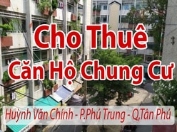 Cho Thuê Căn Hộ Chung Cư Huỳnh Văn Chính P.Phú Trung Q,Tân Phú dt:44m2