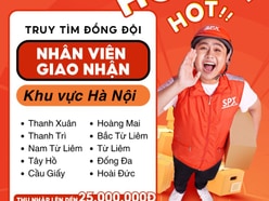 SPX Hà Nội Tuyển 10 Nhân Viên Giao Hàng Thu Nhập Đến 20 Triệu/Tháng