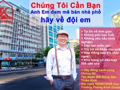 Tuyển NHân Viên KInh Doanh Bán Nhà Phố TPHCM