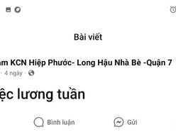 Tìm việc làm lương tuần hoặc Ngày