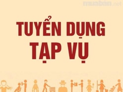 CẦN TUYỂN GẤP TẠP VỤ DỌN VỆ SINH