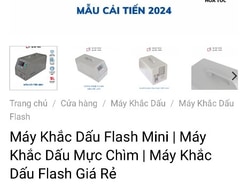 Bán lại máy khắc dấu flash mới mua 1tháng 2 triệu, máy nét chuẩn, nhẹ 