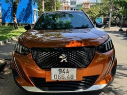 Peugeot 2008 Gt-Line Vin 2021 màu cam xe đi lướt 