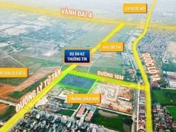 Shophouse liền kề dự án HIMLAM BOULEVARD THƯỜNG TÍN 