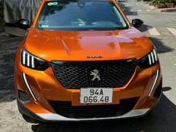 Peugeot 2008 Gtline Vin 2021 màu cam xe đi lướt 