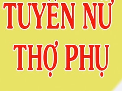 Cần tuyển nữ phụ tóc nam, lương 25 triệu, có chỗ ở lại. 