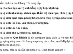 Dịch Vụ Vệ Sinh hằng ngày hoặc định kỳ