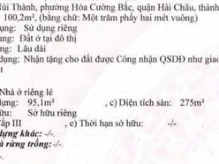 Bán nhà mặt tiền đường Núi Thành, Hải Châu,trung tâm Đà Nẵng