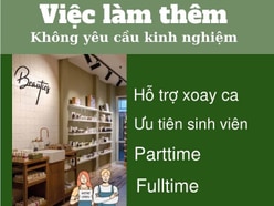 Việc làm thêm dịp cận Tết quận 5- Việc làm ngay không cần kinh nghiệm