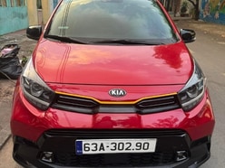 Bán xe New Kia Morning 1.2AT X-Line Vin 2022. màu Đỏ