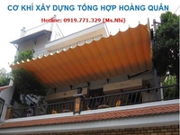 Thi công bạt che nắng, bạt che mưa nắng tự cuốn, mái di động bạt Thi công bạt che nắng, bạt che mưa nắng tự cuốn, mái di động bạt