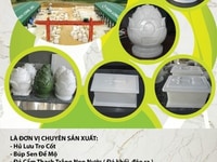 Trung tâm quách hủ đựng tro cốt búp sen kỳ lân để trụ mộ Trung tâm quách hủ đựng tro cốt búp sen kỳ lân để trụ mộ