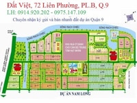 Bán đất nền dự án Khu dân cư Nam Long, quận 9, vị trí đẹp, đường 25m Bán đất nền dự án Khu dân cư Nam Long, quận 9, vị trí đẹp, đường 25m