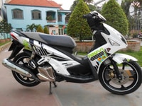 Amaha nouvo lx 135 màu trắng đời 2011 Amaha nouvo lx 135 màu trắng đời 2011