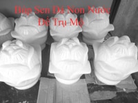 Búp sen kỳ lân đá để trụ mộ hủ lưu tro cốt lưu xương cốt đá giá rẽ Búp sen kỳ lân đá để trụ mộ hủ lưu tro cốt lưu xương cốt đá giá rẽ