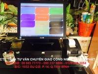 Máy tính tiền bằng cảm ứng siêu mỏng chuyên dùng cho nhà hàng Máy tính tiền bằng cảm ứng siêu mỏng chuyên dùng cho nhà hàng