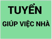 Tuyển Gấp giúp việc nhà, chăm em bé, Chăm bệnh, Lương 7-10tr Tuyển Gấp giúp việc nhà, chăm em bé, Chăm bệnh, Lương 7-10tr