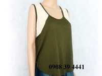 Áo lụa phối vạt bầu hàng hiệu Forever 21 giá 68.000đ Áo lụa phối vạt bầu hàng hiệu Forever 21 giá 68.000đ