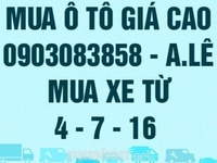 Chuyên mua các loại xe hơi đời mới, giá cao hơn thị trường Chuyên mua các loại xe hơi đời mới, giá cao hơn thị trường
