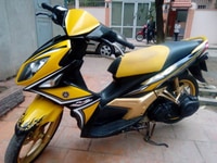 Cần bán xe nouvo lx 135 vàng đen tem RC nguyên bản Cần bán xe nouvo lx 135 vàng đen tem RC nguyên bản