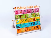 Đồ chơi cho bé bảng chữ cái xoay tiếng việt Đồ chơi cho bé bảng chữ cái xoay tiếng việt
