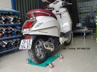 Bệ quay xe máy cho nhà hẹp, nhà phố Bệ quay xe máy cho nhà hẹp, nhà phố