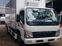 Xe tải đông lạnh tải trọng 4 tấn, xe tải fuso canter thùng lạnh Xe tải đông lạnh tải trọng 4 tấn, xe tải fuso canter thùng lạnh