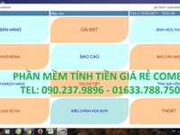 Lắp đặt phần mềm tính tiền quán cafe giá rẻ tại TP HCM Lắp đặt phần mềm tính tiền quán cafe giá rẻ tại TP HCM
