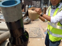 Sơn bitum bảo vệ kim loại ống kim loại van khớp nối Sơn bitum bảo vệ kim loại ống kim loại van khớp nối