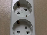 Ổ cắm điện 2H hàn quốc 16A-250V Ổ cắm điện 2H hàn quốc 16A-250V