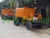 Máy trộn bê tông tự hành 9 BAO sản xuất tại Việt Nam Máy trộn bê tông tự hành 9 BAO sản xuất tại Việt Nam