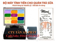Lắp đặt máy tính tiền cho trà sữa giá rẻ tại Tân Bình Lắp đặt máy tính tiền cho trà sữa giá rẻ tại Tân Bình