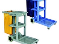 Xe đẩy dọn vệ sinh 3 tầng dùng trong khách sạn Xe đẩy dọn vệ sinh 3 tầng dùng trong khách sạn