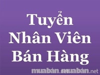 Cần 01 tuyển nhân viên bán hàng Cần 01 tuyển nhân viên bán hàng