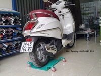 Bệ quay xe máy cho nhà chật, nhà có không gian hạn chế Bệ quay xe máy cho nhà chật, nhà có không gian hạn chế