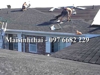 Mái lợp Bitum phủ đá, ngói dán mái Mái lợp Bitum phủ đá, ngói dán mái