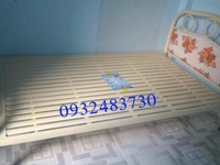Giường sắt giá rẻ 1m2x2m , vận chuyển miễn phí Giường sắt giá rẻ 1m2x2m , vận chuyển miễn phí