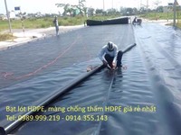 Bạt HDPE lót hồ nuôi thủy sản, hồ tôm , bãi rác giá rẻ ưu việt Bạt HDPE lót hồ nuôi thủy sản, hồ tôm , bãi rác giá rẻ ưu việt