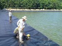 Bạt lót hồ tôm, bạt lót Bãi chôn lấp,bạt hdpe lót đáy hồ chứa nước Bạt lót hồ tôm, bạt lót Bãi chôn lấp,bạt hdpe lót đáy hồ chứa nước