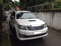Bán xe Fortuner 2016 số sàn máy dầu màu trắng full option Bán xe Fortuner 2016 số sàn máy dầu màu trắng full option