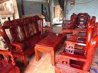 Bộ Bàn Ghế Đồng Kỵ Minh Quốc Voi Gỗ Xà Cừ Bộ Bàn Ghế Đồng Kỵ Minh Quốc Voi Gỗ Xà Cừ