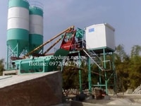 Trạm trộn bê tông mini JS500 công suất 20 - 25m3/h Trạm trộn bê tông mini JS500 công suất 20 - 25m3/h