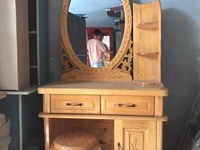 Bàn trang điểm gỗ thông ngang 80cm ,freehsip hcm Bàn trang điểm gỗ thông ngang 80cm ,freehsip hcm